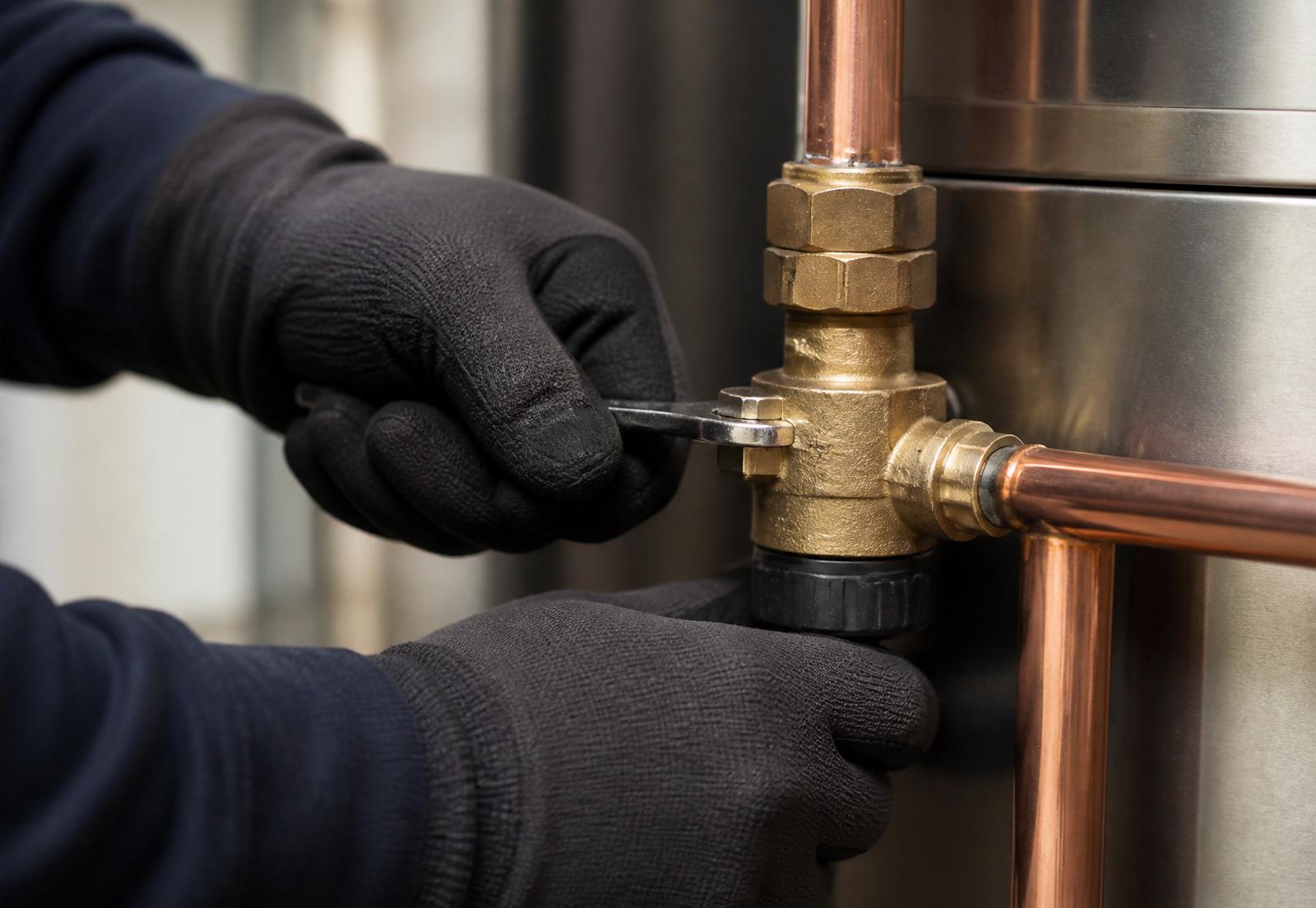Repairs — illustrative hot water system
